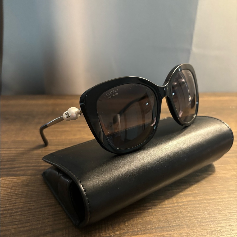 Chanel Black Sunglasses